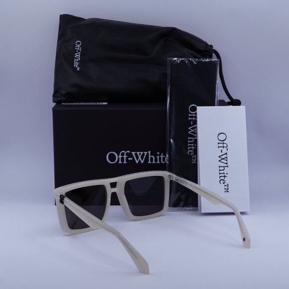 Off-White OERI13W STRATFORD 6107 Square Sunglasses – Beige/Grey - Picture 5 of 9